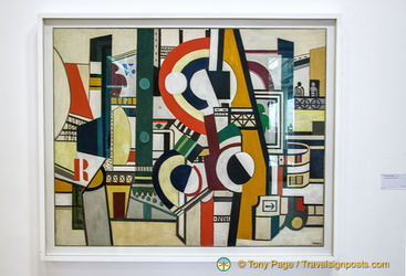 Fernand Léger - The Discs in the City